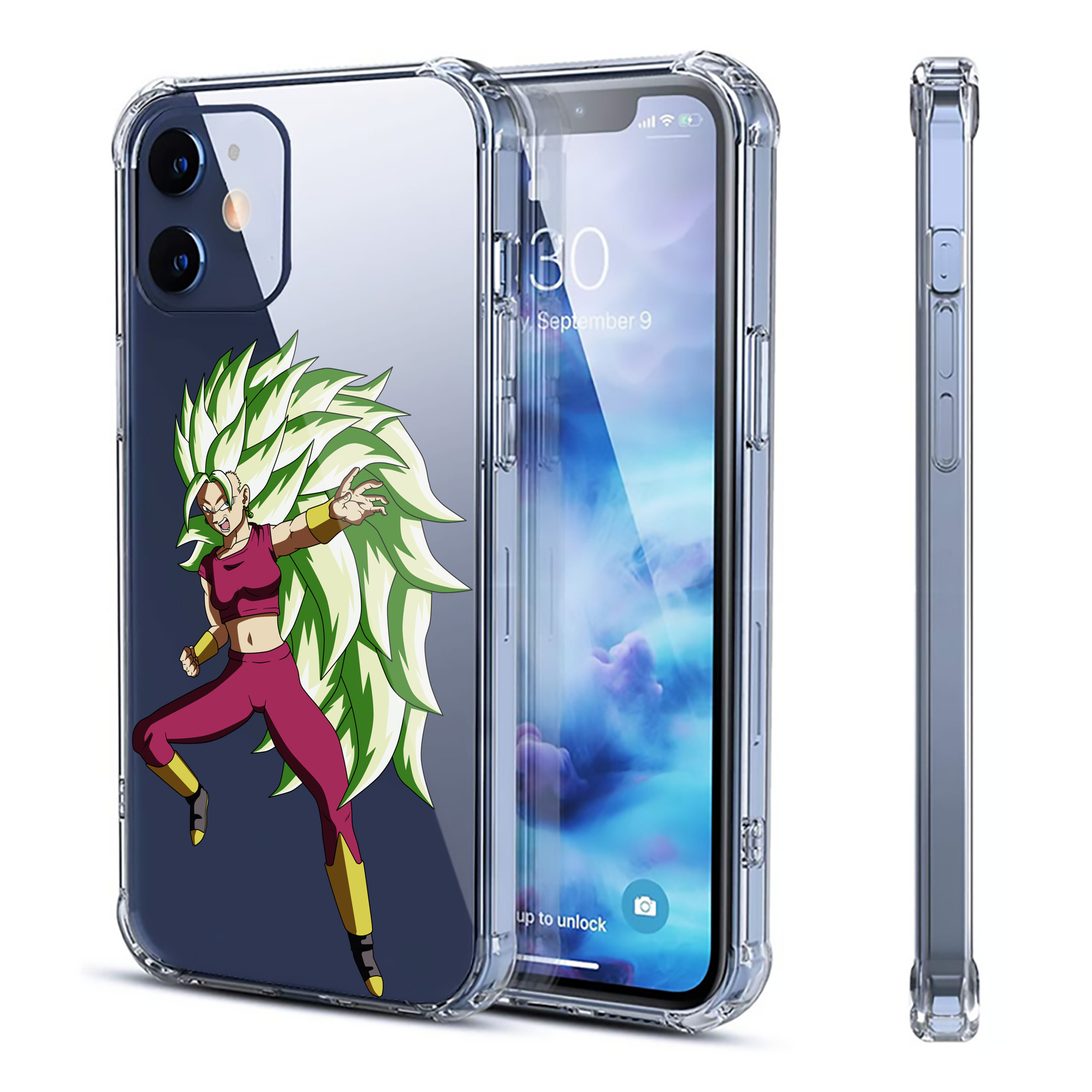 （画像用） ドラゴンボール DRAGON BALL 【iPhone 12シリーズ対応】透明スマホケース（クリアソフトケース）